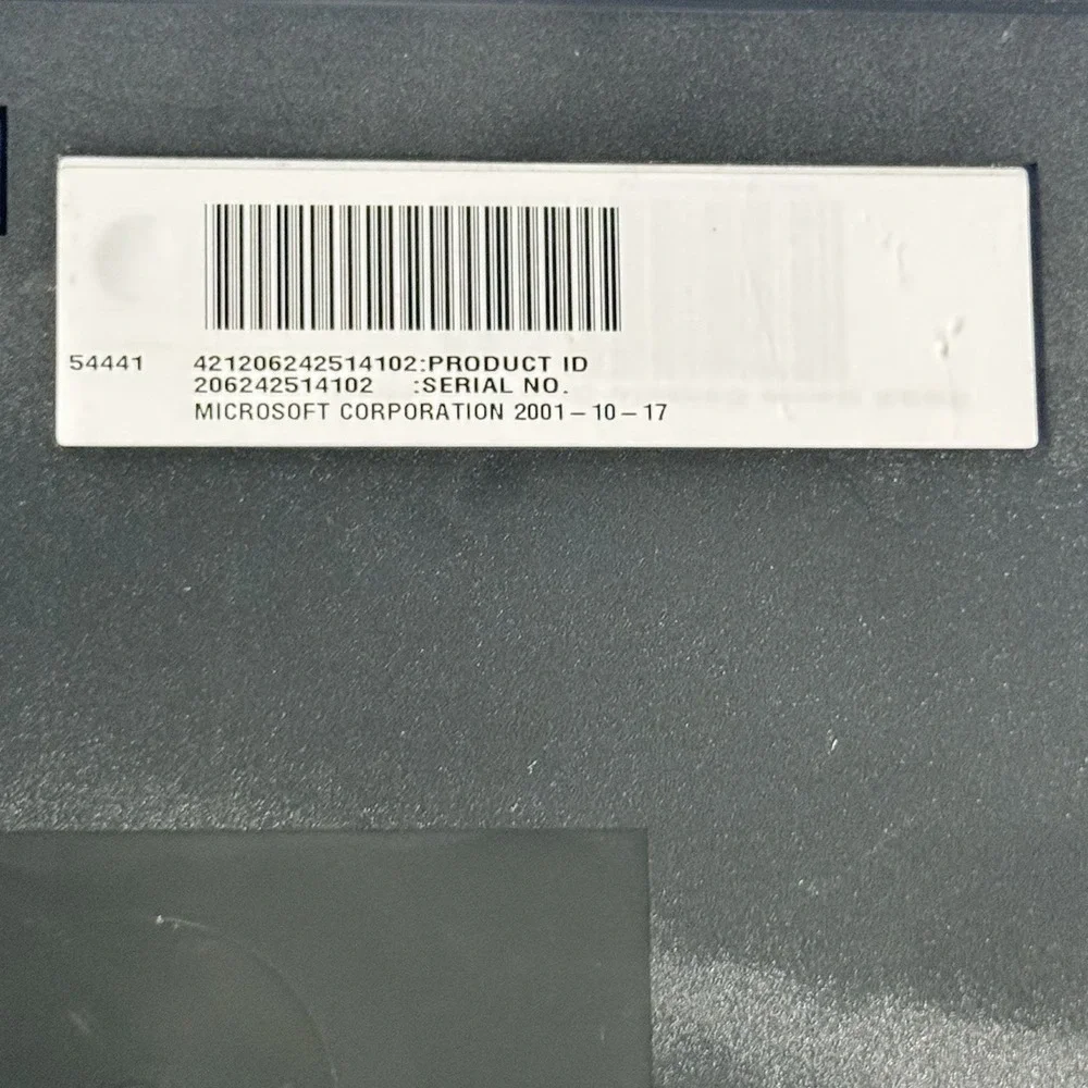 Microsoft Xbox Original Console Black Not Tested For Parts and Repairs Y2K VTG